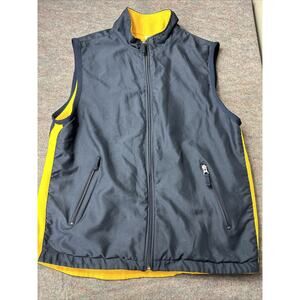 Vtg 90s GAP Men’s M Colorblock Made in Korea Outdoors Deep Pile Fleece Vest